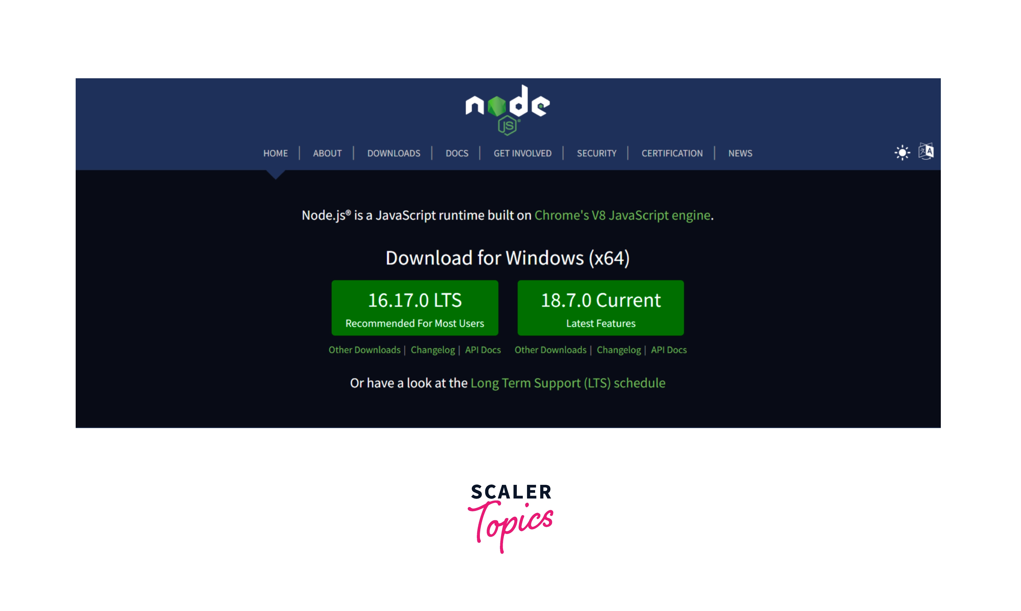 nodejs-official-website