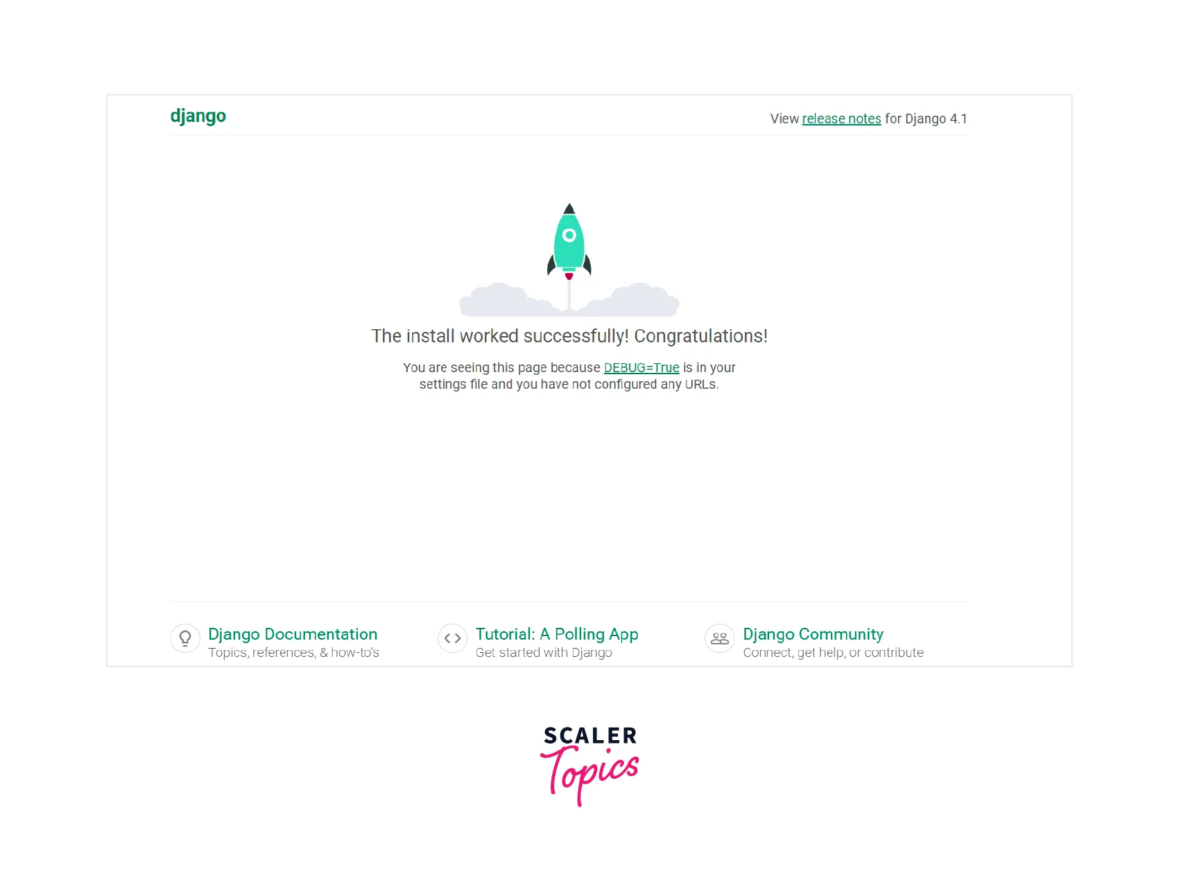 Set up a Django project