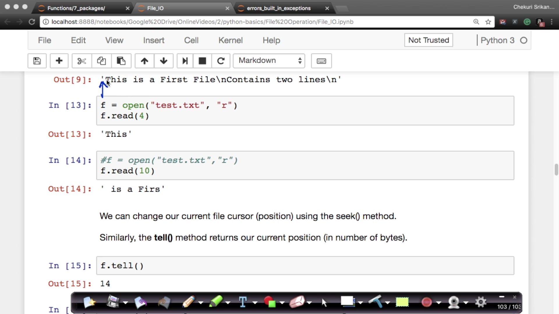 File Handling